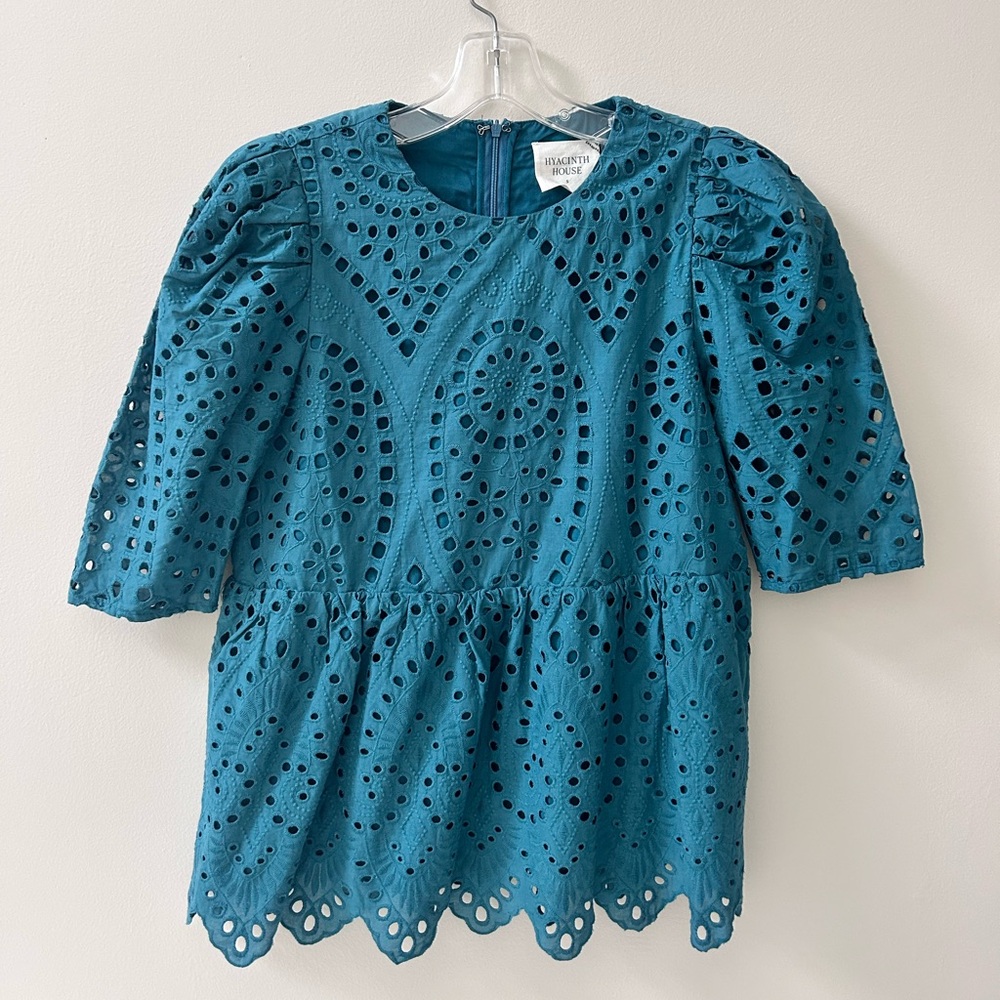 Hyacinth House Eyelet Top